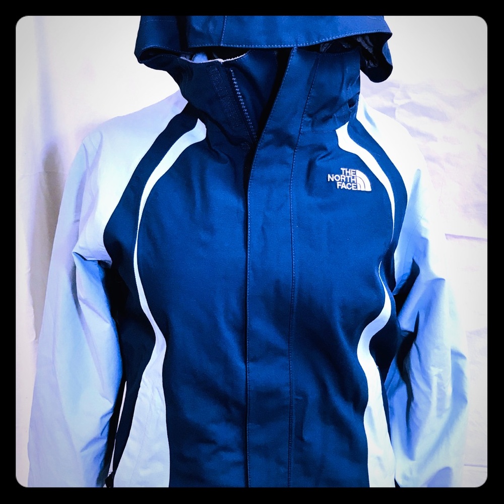 NORTH FACE Hooded AllWeather Jacket &Liner Girls L